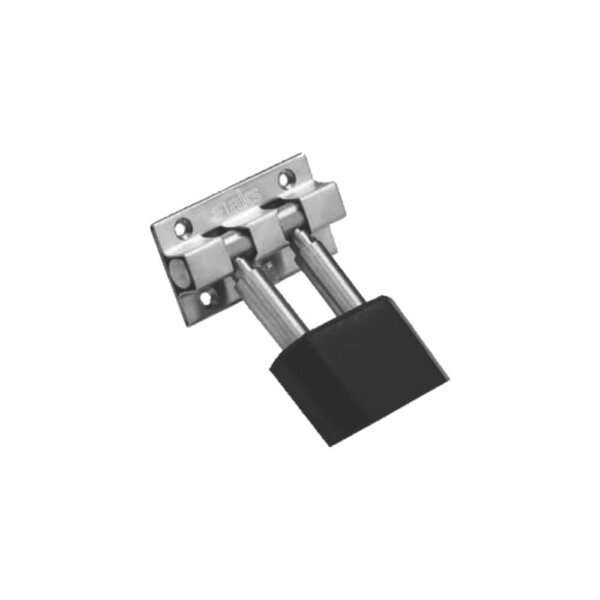 Half Square/ Round  Door Stopper (Double Rod)